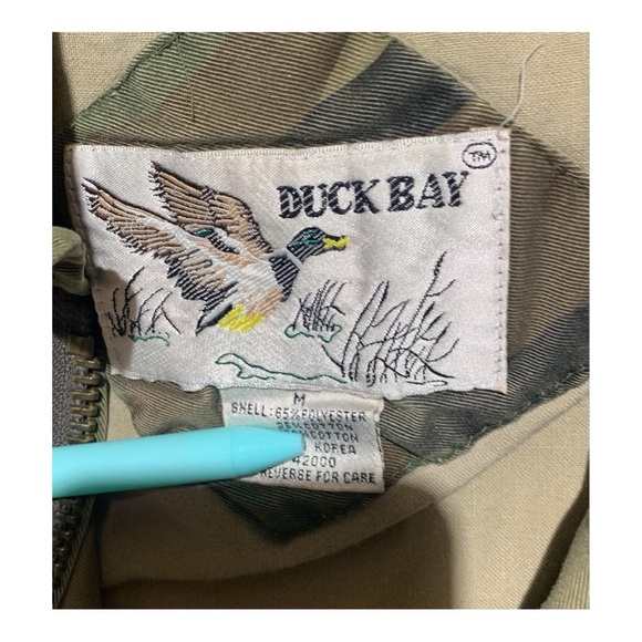 Vintage Duck Bay Military Field Jacket Size Medium - Picture 7 of 7